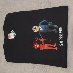 Supreme Business Tee- Black